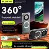 Huawei Magnetic Clear Phone Case with 360° Rotating Kickstand