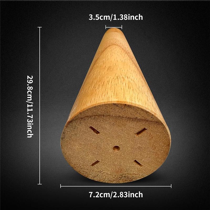 Rubber Mallet Bangle Shaper Tools Wood Bracelet Mandrel Round Plastic Sizer With Jewelers Hammer Jewelry Making Tool