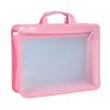 Large Capacity Portable Documents Bag Thickened Plastic File Organizer  Students