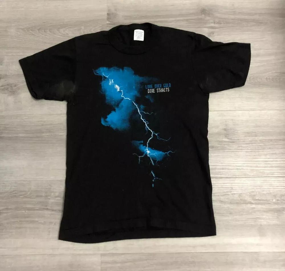 Футболка Dire Straits Love Over Gold Tour Унисекс XL