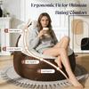 Adorable Bear-Shaped Lounger with Rounded Ears and Plush Profile for a Playful yet Relaxing Home Ambiance
