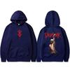 Anime Berserk Guts Hoodie Retro Manga Skull Knight Gatsu Griffith Zodd Sweatshirt Men's Fleece Hoodies