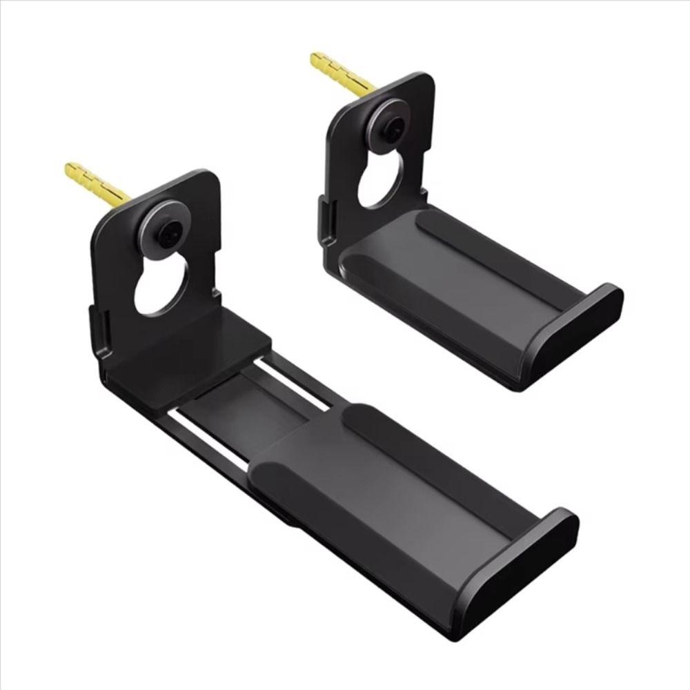 2pcs Space Efficient Speaker Wall Mount Heavy Duty Speaker Holder Floating Rack  Home Theater