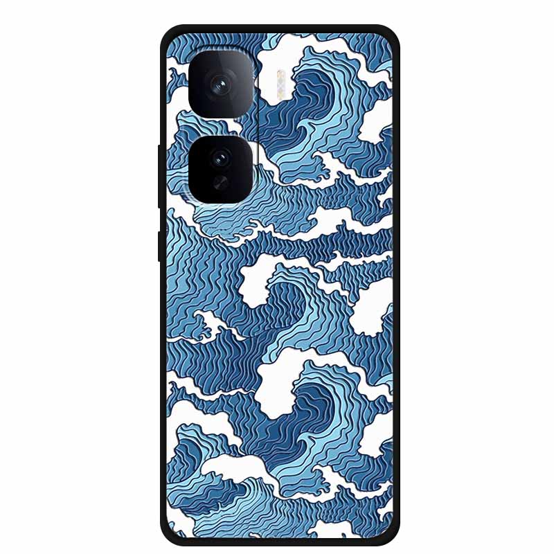 For iQOO Neo 10 Phone Case 3D Relief Emboss Flower Cover for Vivo iQOO Neo 10 Pro plus Silicone Soft Protective Cases Neo10 Pro+