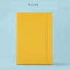 A5 Macaron Candy Color Ruled PU Leather Hardcover Elastic Closure Notebook
