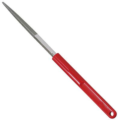 Niigata Seiki Alton Made In Japan Diamond File, 8-Point, #200 Triangular, KDF8C-TR200