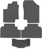 Fußmatten DOMA 215462 + ABDECKUNG 251992 - Hyundai ix20 2010-2018 / Kia Venga 2009-2017 OHNE STOPPER