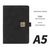 Personalized Soft Leather Diary with Buckle - Elegant Business Gift Notebook