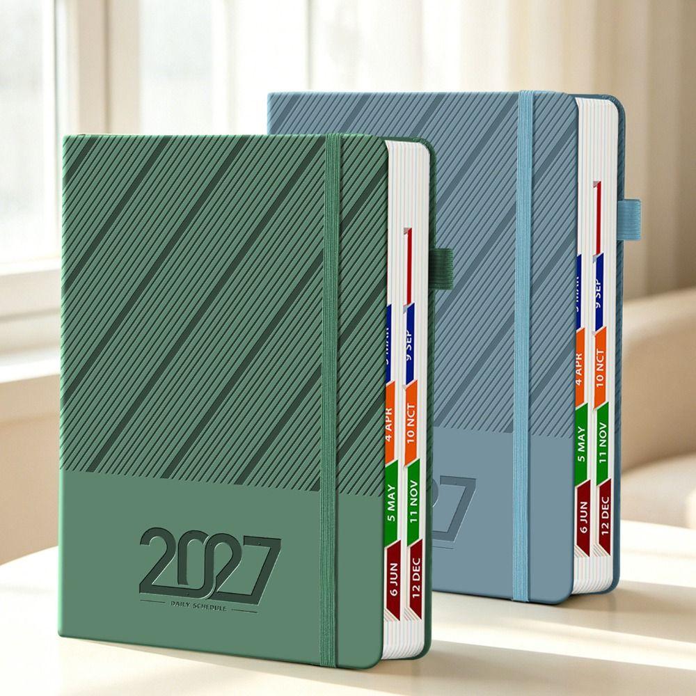 Wear-resistant 2027 Schedule Planner Notepad 12 Months To-do List Notebook  Travel