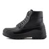 Emporio Armani Leather Casual Comfortable Ankle Boots Men ankle boots Black X4M391XF741100002