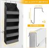 TeJoyce Hat Baseball Cap Rack with Wall 5 Large Closet Hanging Cap Storage for Plush and Shoes Rack, Pocket, Wall-Mounted Storage, Tiers, Capacity,