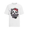 Scream Maske Schrei Film Hello Kitty Haloween Face Damen Oversize T-Shirt S–XXXL