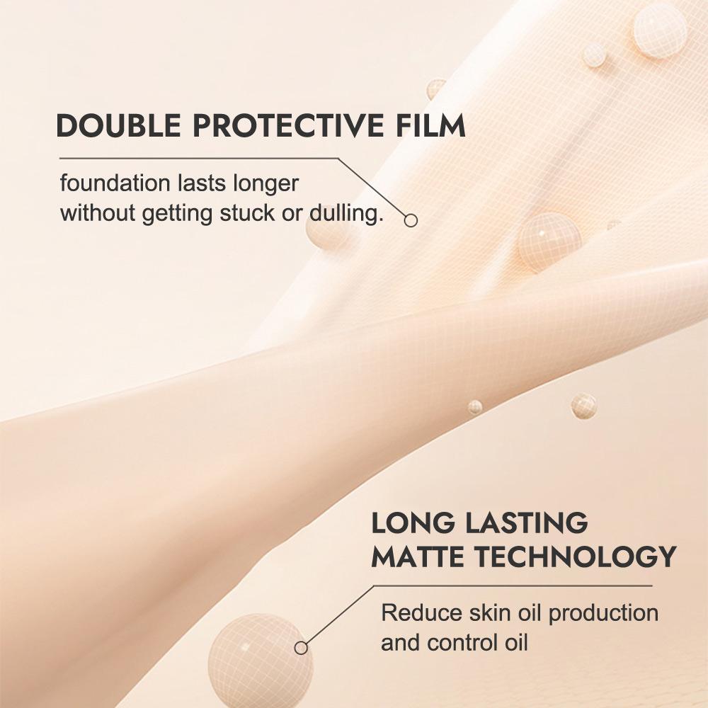 GECOMO Makeup Primer Cream, Cover Invisible Pores, Lasting Matte Foundation Makeup, Nourish Skin Makeup Primer