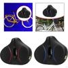 Bicycle Seat Cycling Saddle Wide Waterproof Short Nose Universal Fit PU Stationary Bike Comfort