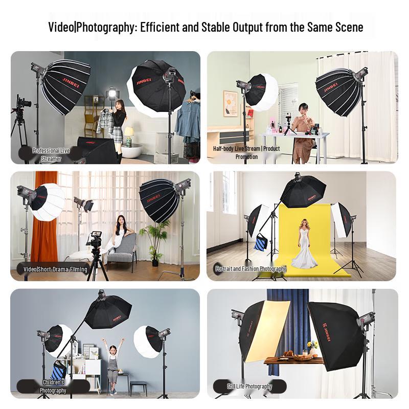 JINBEI JL-220 LED Live Stream & Photography Light