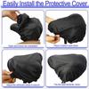 Waterproof Fabric Bike Seat Rain Cover Dust Resistant Bicycle Seat Dust Cover  Bike Storage