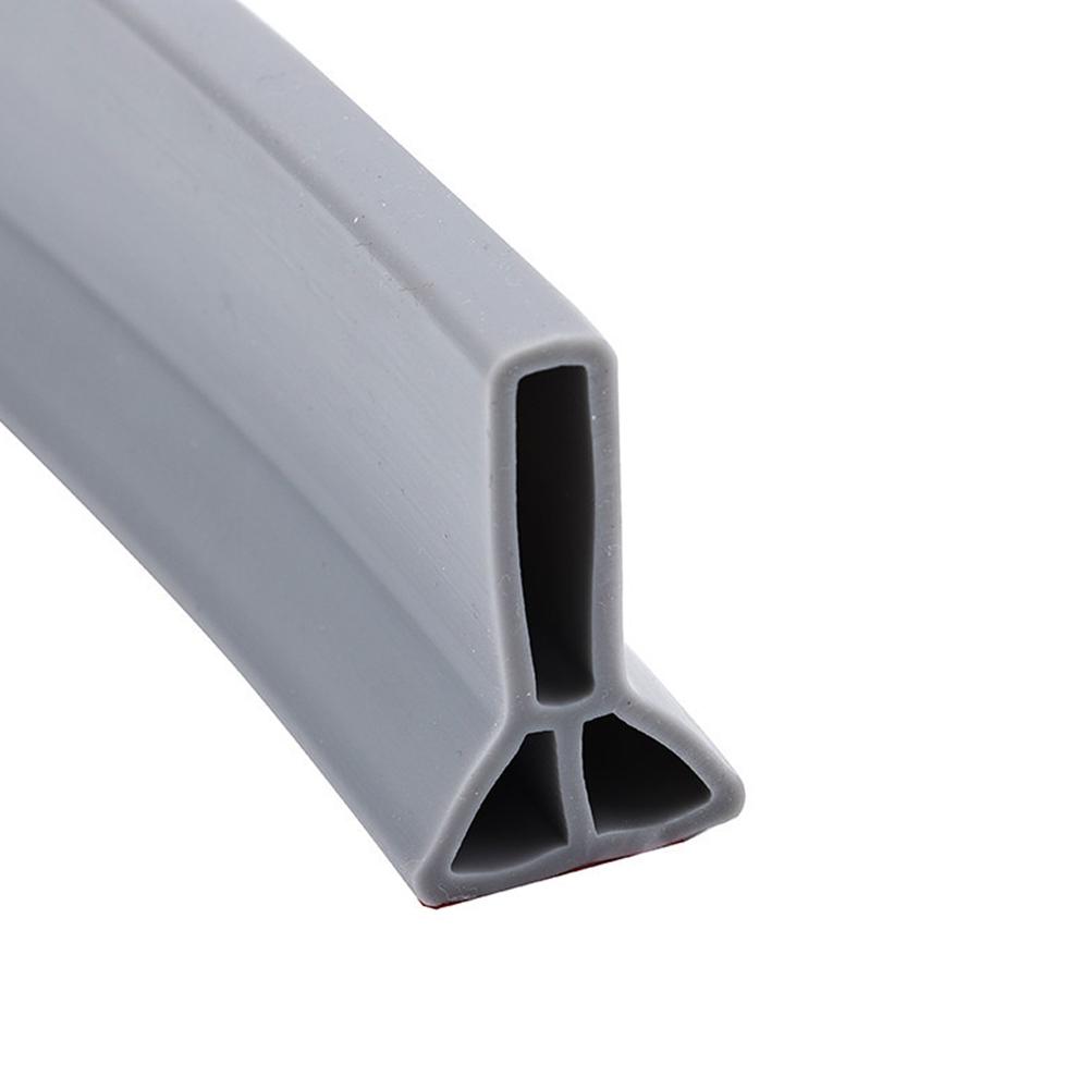 Waterproof Rubber Shower Barrier Strip Keeps Water Contained 50 300cm Length