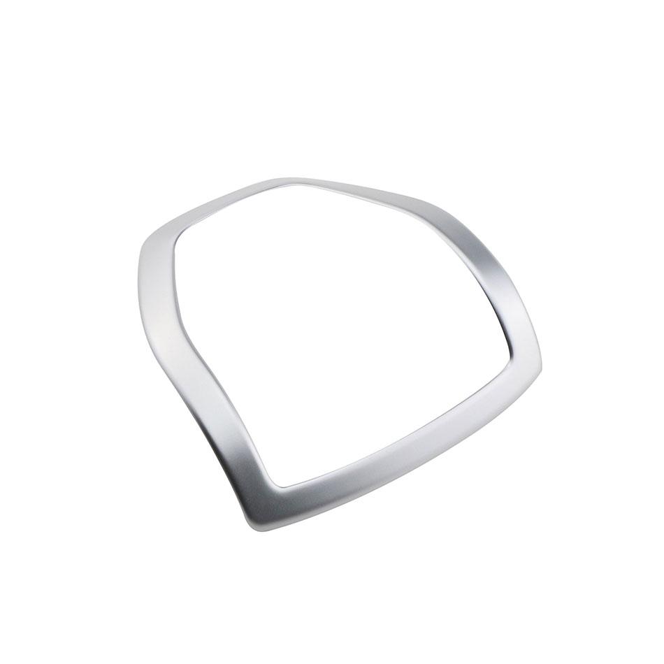 For Ford Everest 2015-2025 Ranger 2015-2025 Steering Wheel Panel Frame Trim Decoration Cover Sticker Interior Accessories