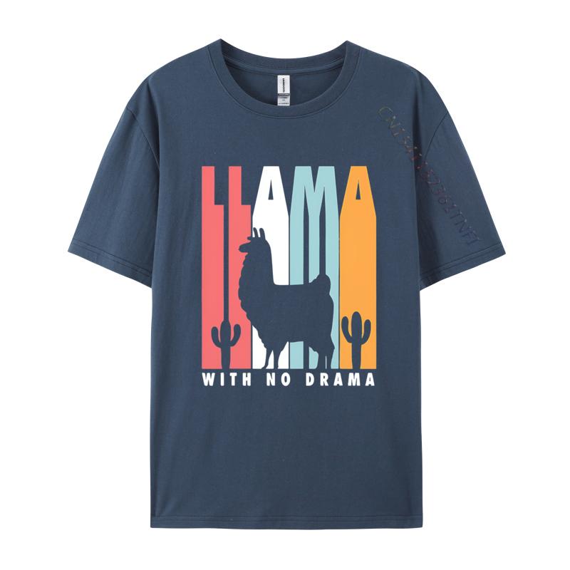 Luxury Designer With No Drama Retro Feel T Shirts Unisex Novelty T Shirt Cotton Fast Shipping Graphic Tees Unisex