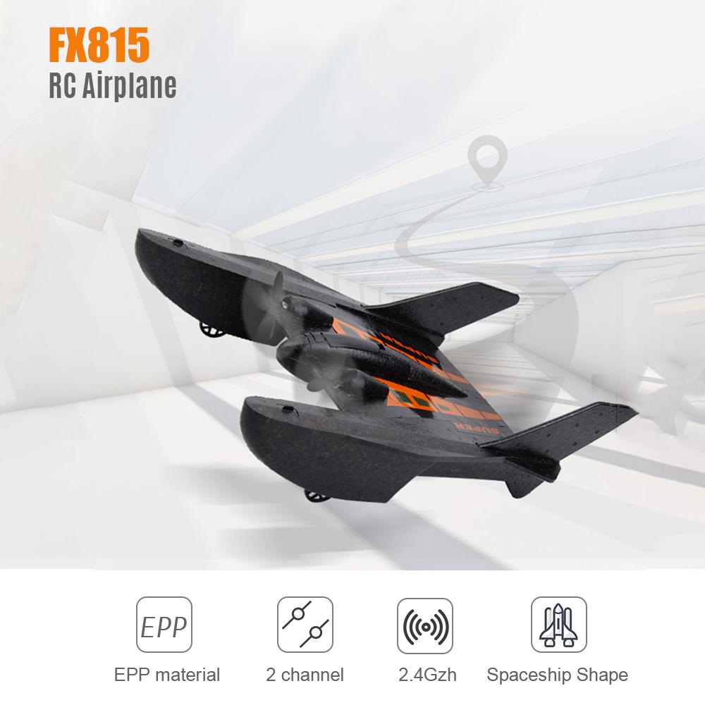 FX815 RC Plane Remote Control Airplane Ready To Fly 2.4Ghz 2 Channels EPP Foam Aircraft Model for