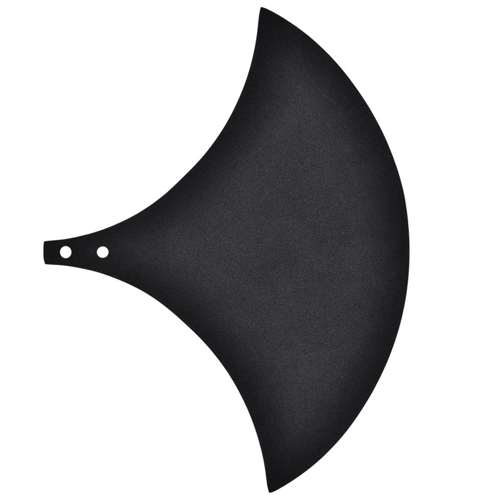 10pcs Mute Silencer Drumming Practice Pad Bass Drums Quiet Sound Off Black