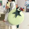 Cute Tomato Backpack Casual Student Schoolbag New Large Capacity Backpack  Teenagers