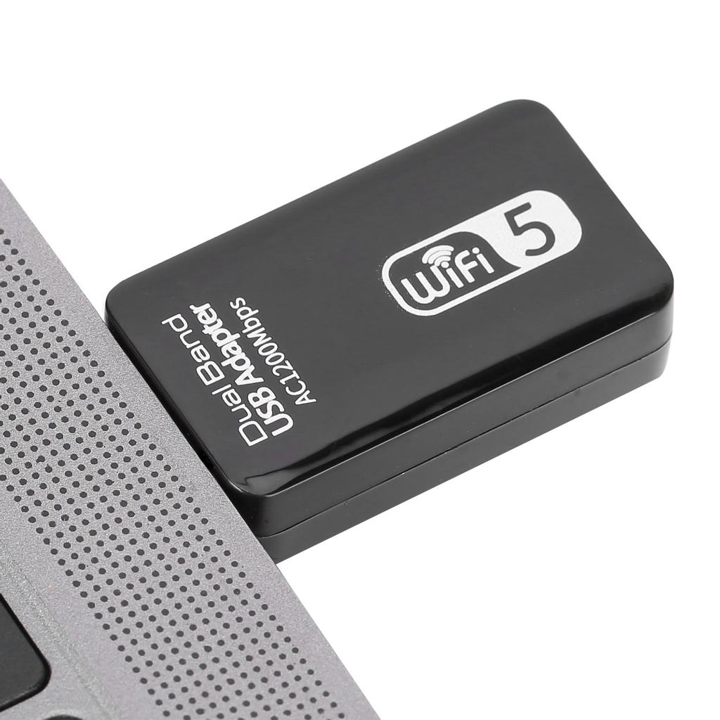 Dual Band USB Adapter WIFI5 AC1200Mbps 2.4GHz 5.8GHz Wireless Network Card USB3.0 Interface