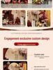 Chinese Wedding Banquet & Courtyard Table Setting Decor Set