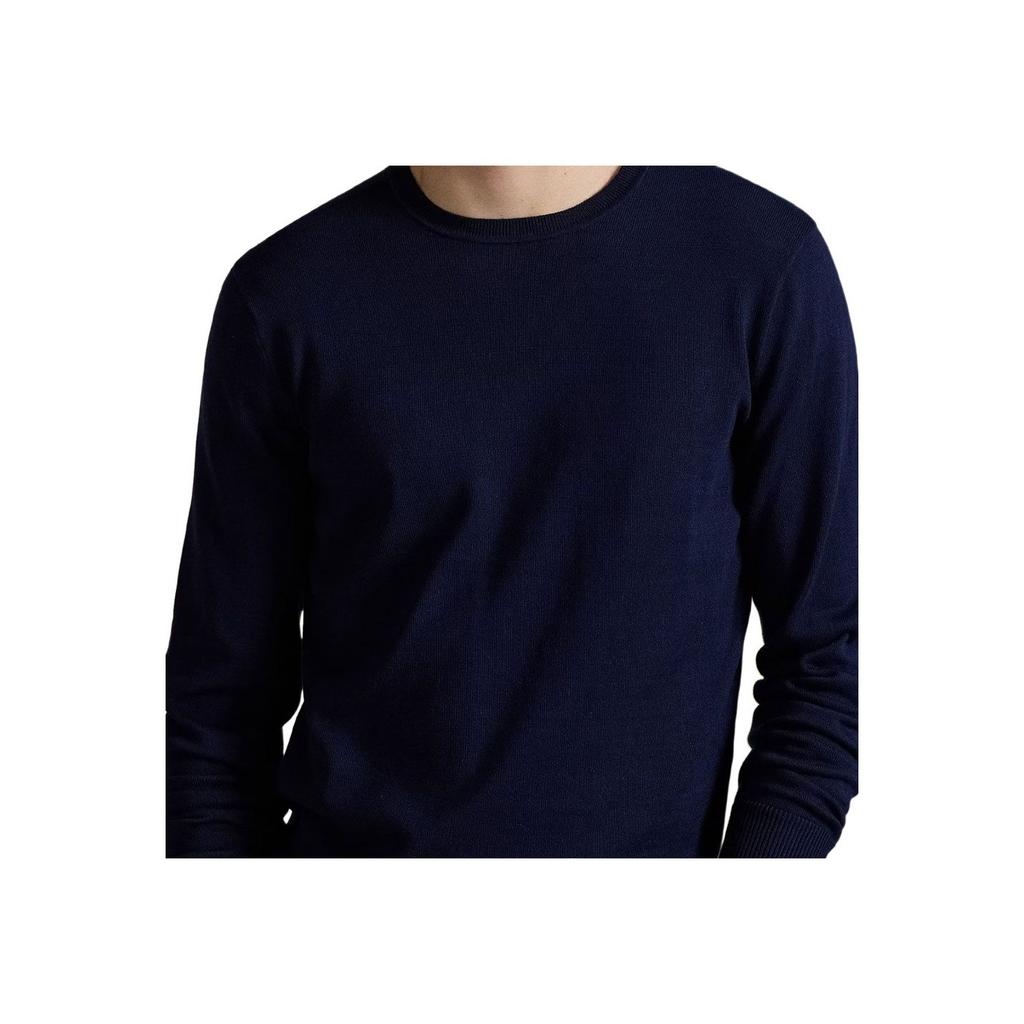 Polo Ralph Lauren FW25 Cotton Crew Neck Long Sleeve Knit Sweater Men Sweater 710981739-001