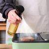 Outdoor BBQ Spray Bottle, Household Kitchen Fryer Atomizing Thickened Oil Can, Oil Plastic Refill Bottle.