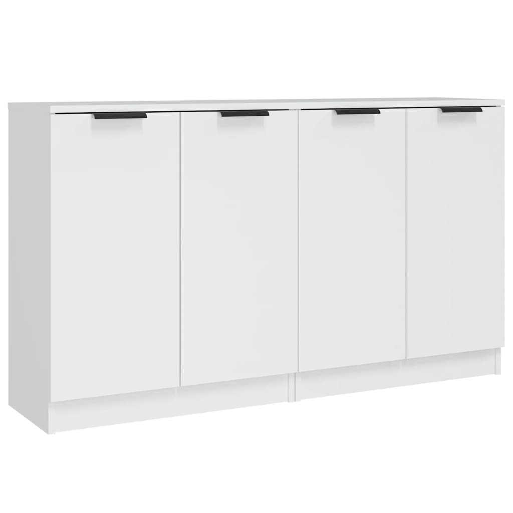 Sideboards 2 Stück Weiß 60x30x70 cm Holzwerkstoff