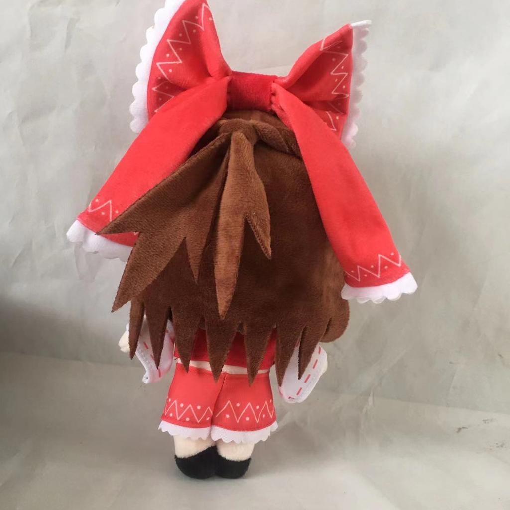 Anime Touhou Project Plush Doll Toy Hakurei Reimu Kirisame Marisa Stuffed Toy Soft Figure Fans Dolls Collection Birthday Gifts