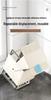 Rotating Multi-functional Countertop Knife & Chopstick Storage Rack with Integrated Draining