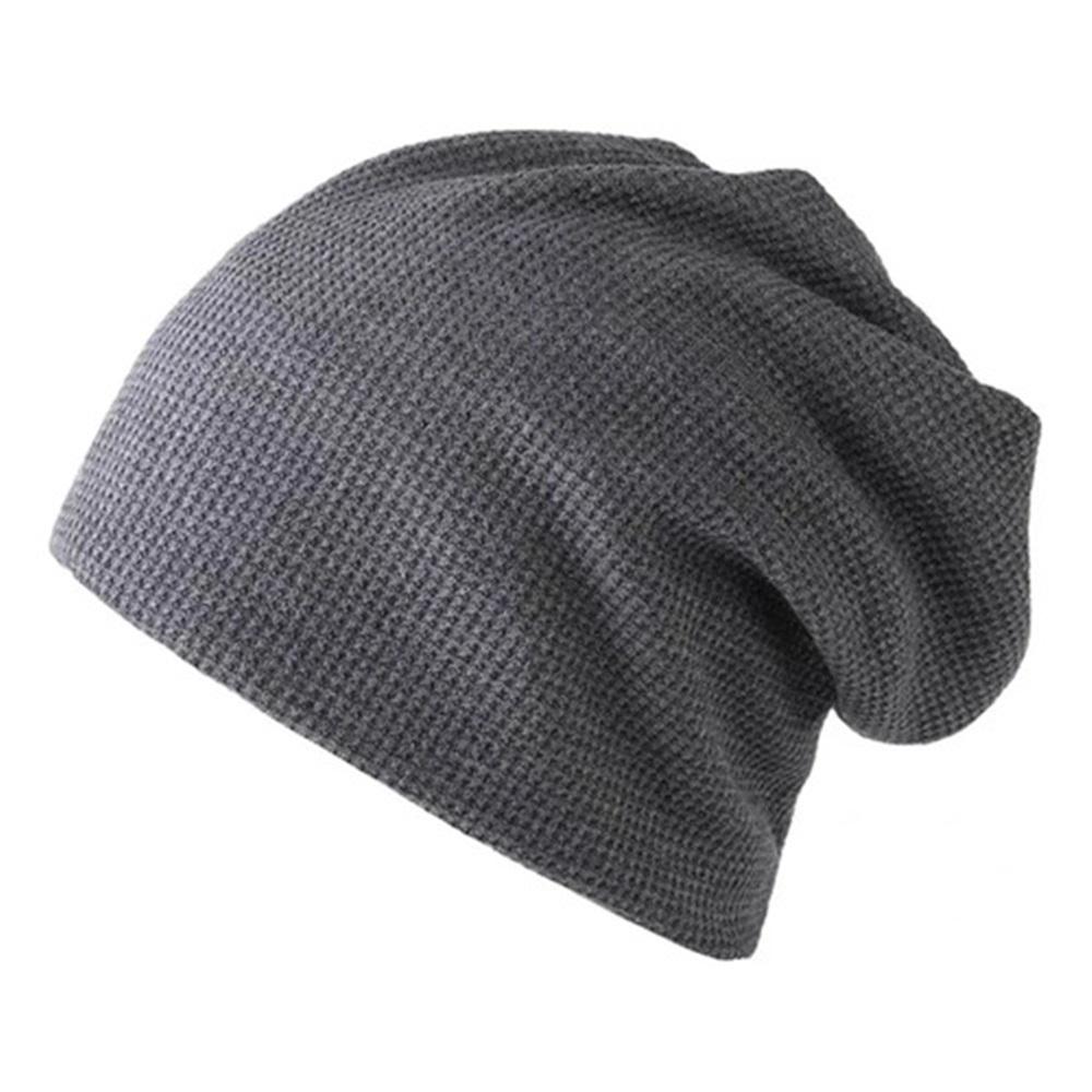 Thin Knitted Hat For Men And Women-gray