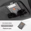 For ZEEKR 7X 001 007 X 2024 2025 Eyeglass Clip Car Sun Glasses Holder Suede Storage Box Car Glasses Case Interior Accessories