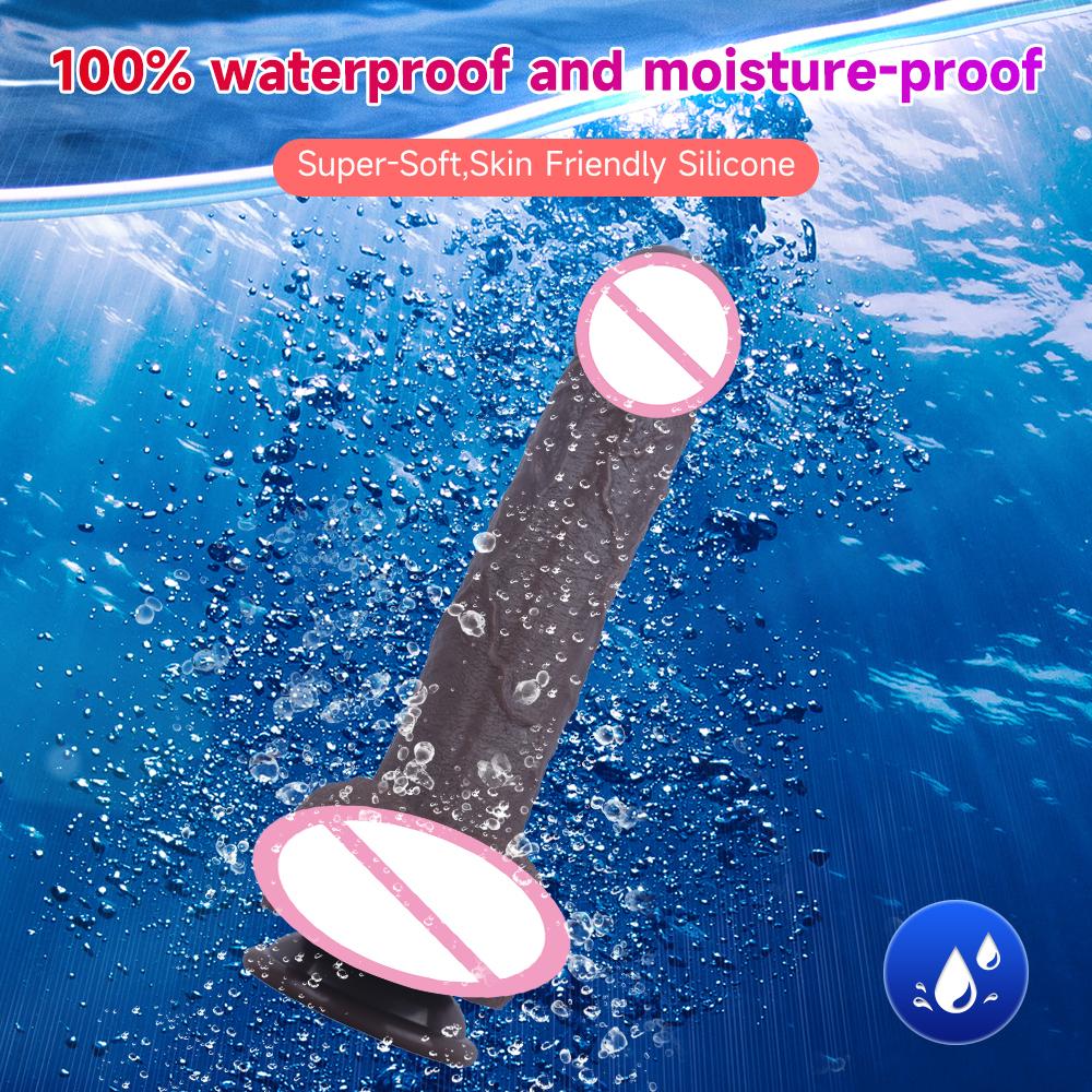 Remote Control Realistic Dildo Vibrator Heating Telescopic Vibrating G Spot Clitoral Anal Stimulator Adult For Women Sex Toys