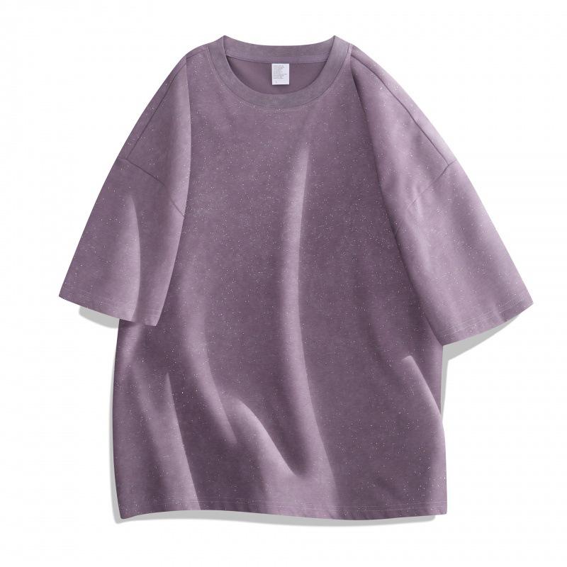 

Винтажная футболка Bright Star с эффектом потертости и батиком - Свободная, с коротким рукавом, со спущенным плечом, из плотного материала, с принтом в виде звезд по всей поверхности. L (50-75 kg)