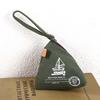 Korean Creative Dumpling Shape Coin Purse Retro Canvas Wallet Travel Portable Key Lipstick Storage Bag