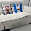 CUTE Cartoon I-InvasionS Rabbids Pillow Case Removable Washable Cushion Cover – All-Season Soft Linen