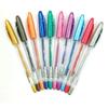 Linc Shine Glitter Gel Pens 1.0mm Multicolour Ink Pack of 1 X 10pcs Click Cap Smooth Writing For School Office Art Projects