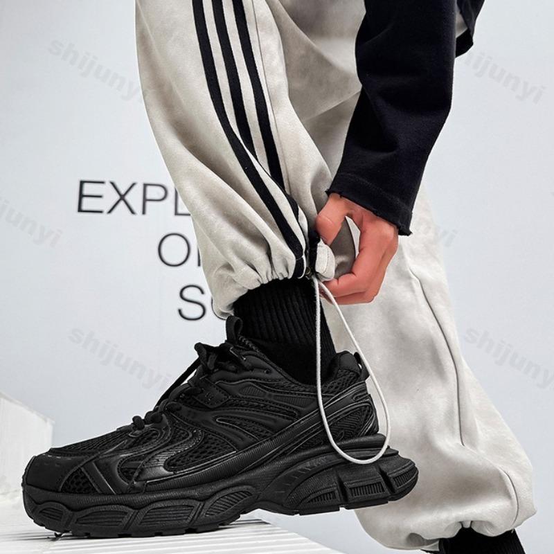 Fashion 2025 Summer New Men's Casual Sports Shoes Mesh Breathable Thick Soled Versatile Shoes Fashion Trend Comfortable Chunky sneakers