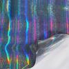 Super Sprankelende Glitter Holografisch Regenboog Zilver Sticker Vinyl Wrap Vellen Decals Glans Auto Interieur Rol Film 20cm/30cm/50cm