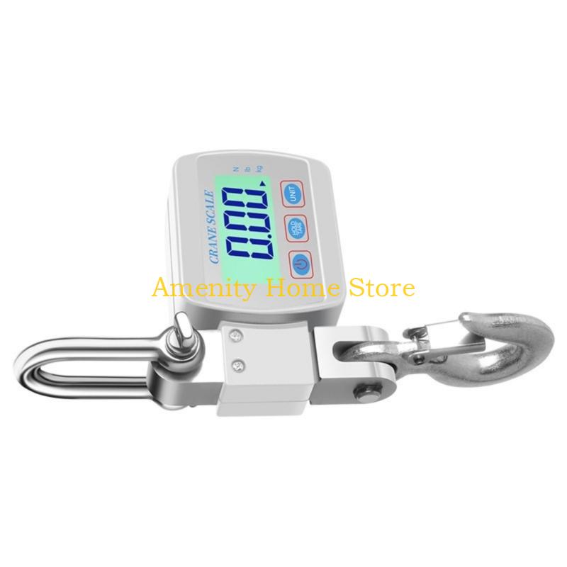 F26C 500kg Digital Hanging Scale Hanging Hook Scales For Industrial Commercial Use With LCD Display Hook Scales