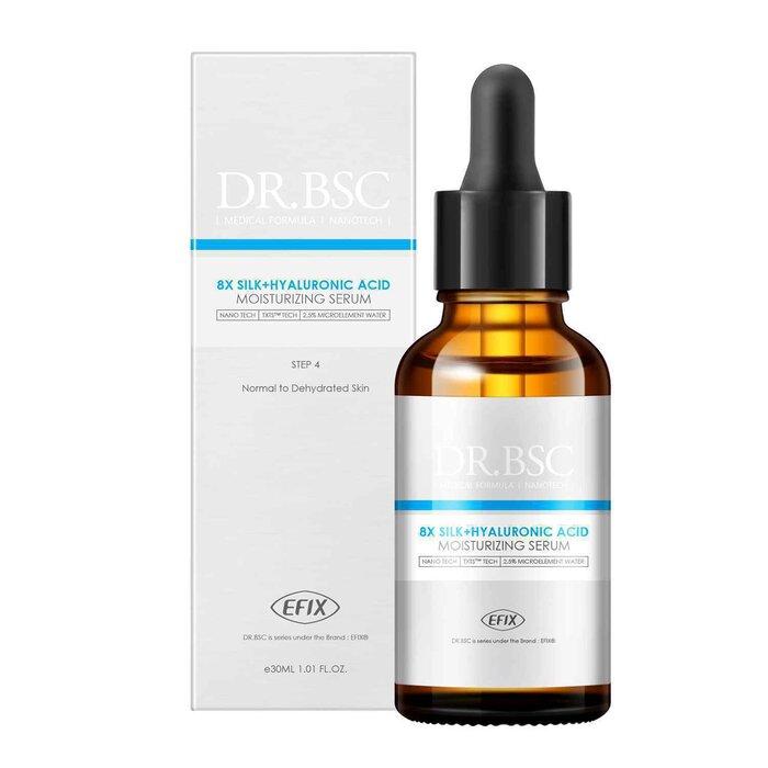 Efix Dr.Bsc 8X Sérum Hydratant à l'Acide Hyaluronique de Soie(Plus Peptide de Cuivre Bleu)