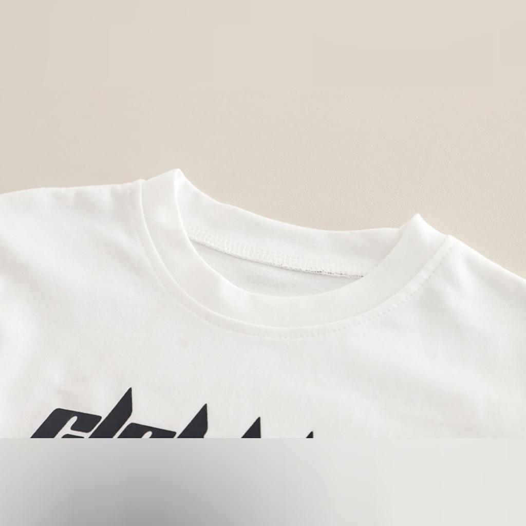 Uformelt langermet sett for barn, komfortable hverdagsantrekk