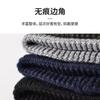 Autumn and winter men's and women's monochrome face small versatile wool hat casual warm cold hat cold-proof bag head pile hat tide