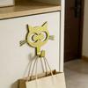 4pcs Cat-shaped Wall Hook Home Storage Hook