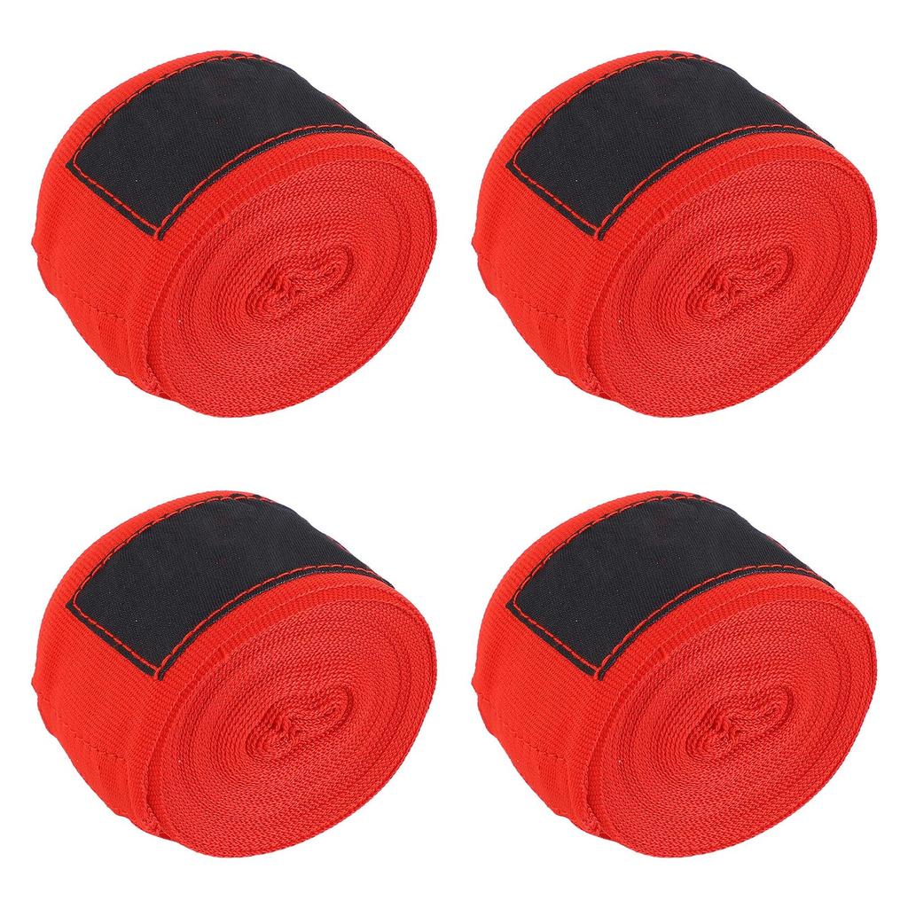 4pcs Sports Hand Wraps Elastic Boxing Handwraps Breathable MMA Boxing Hand Wraps for Men Women