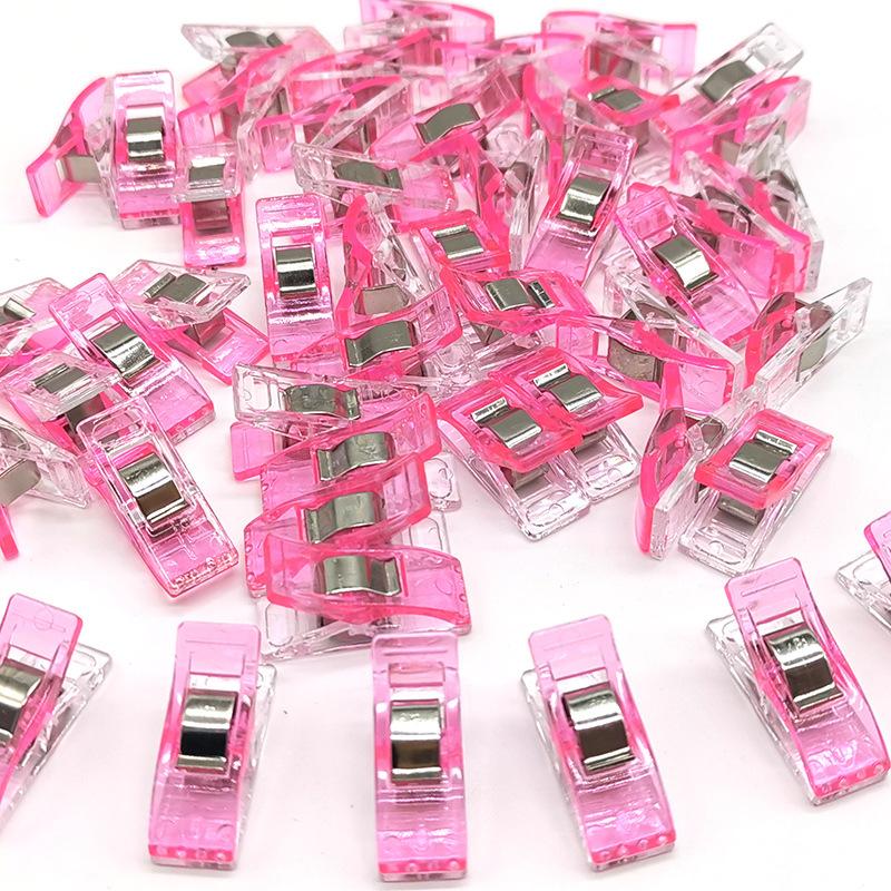 10-50Pcs Sewing Clips Multipurpose Plastic Craft Quilting Binding Clips Crocheting Knitting Safety Clamps DIY Sewing Accessories