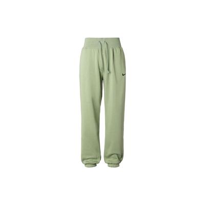 Phoenix Fleece Solid Color Drawstring Cuffed Loose Casual Knit Sports Pants Women Pants Oil-Green DQ5888-386